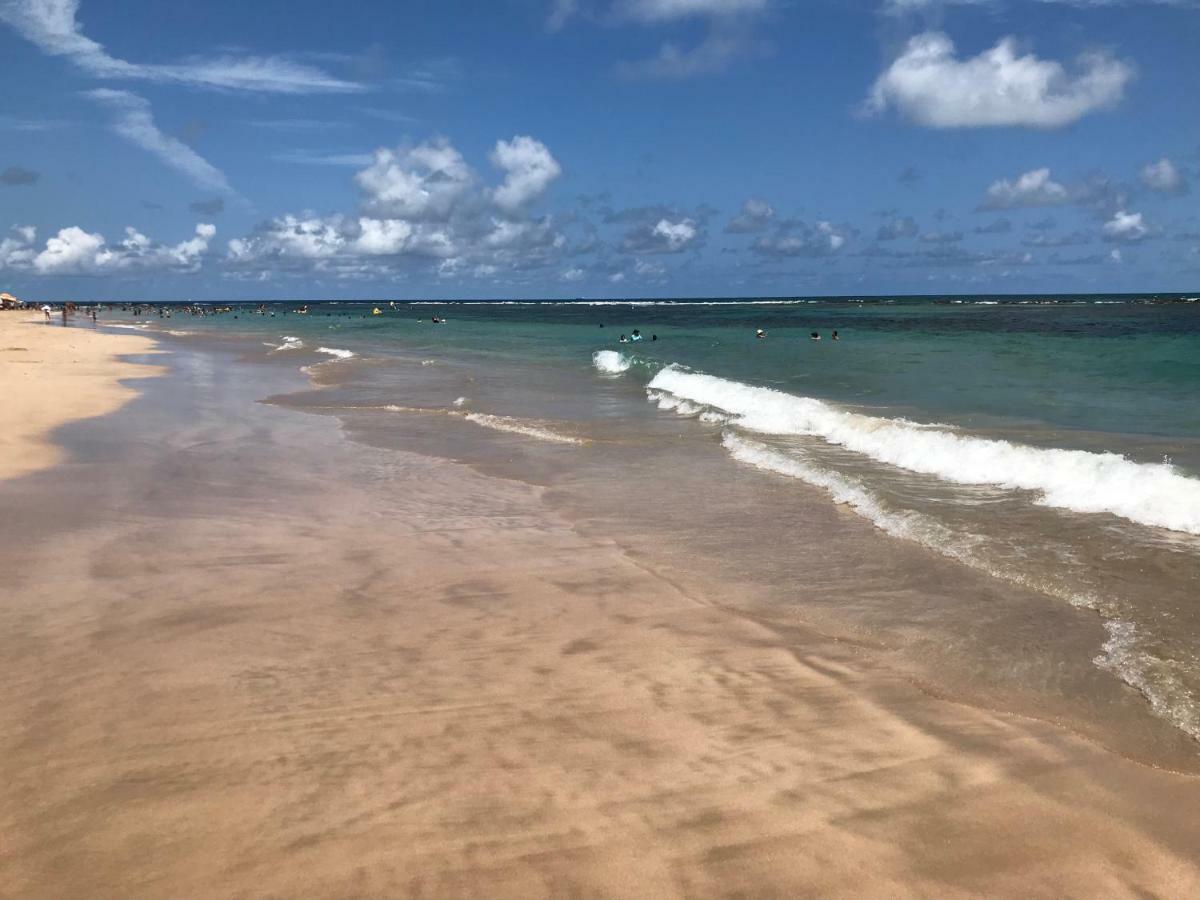 Flat Excelente Em Porto De Galinhas Palm Village Acqua Frente Para As Piscinas Exterior photo