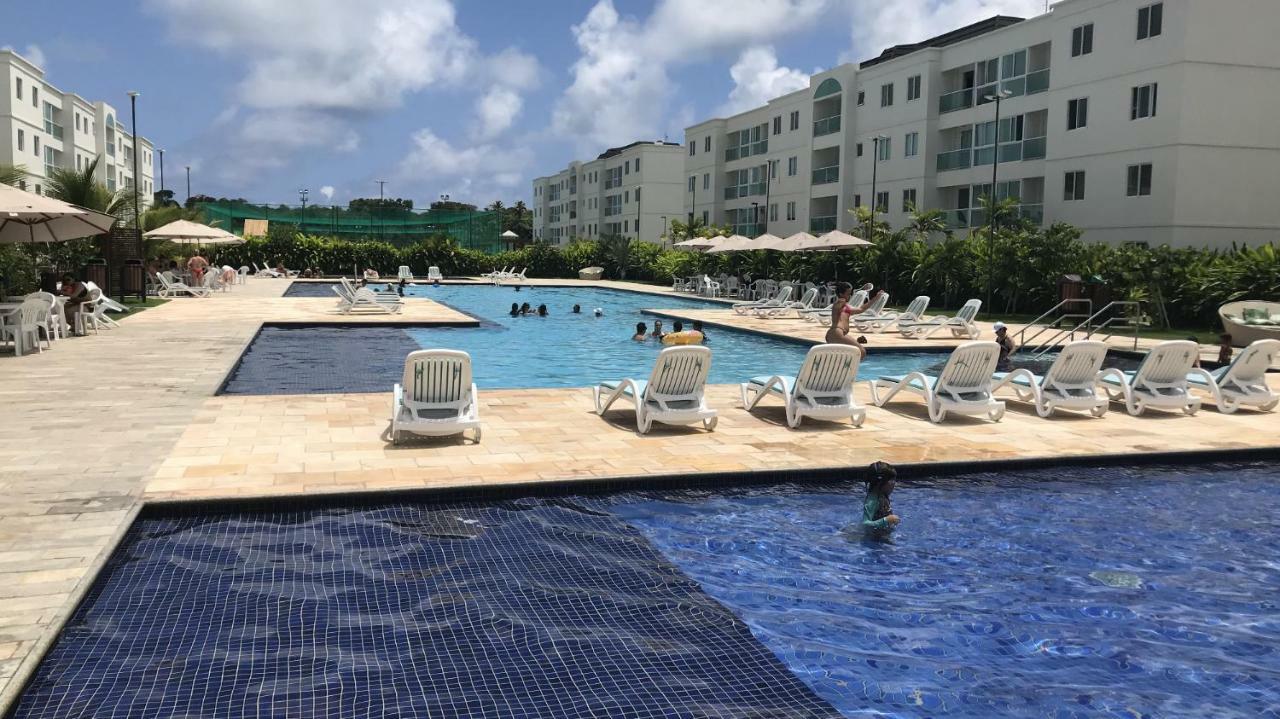 Flat Excelente Em Porto De Galinhas Palm Village Acqua Frente Para As Piscinas Exterior photo