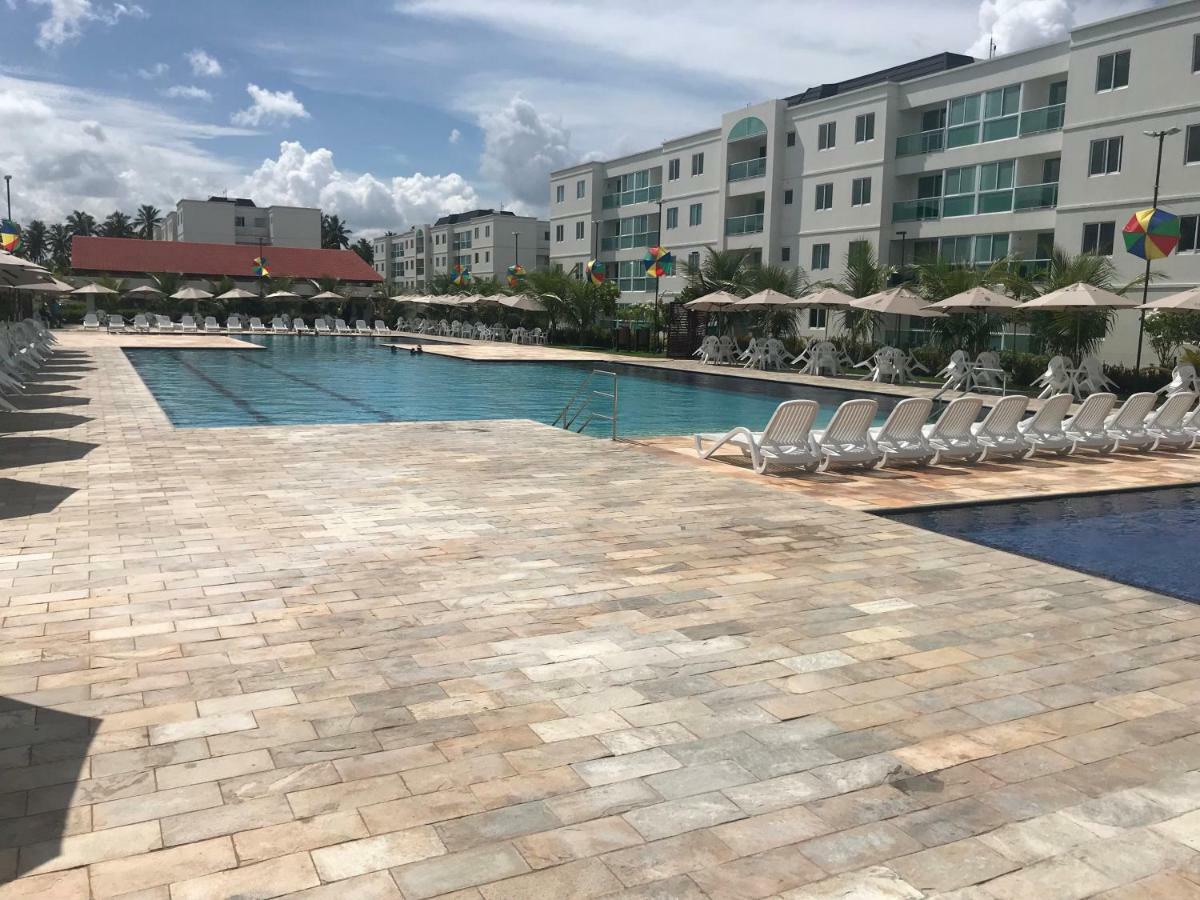 Flat Excelente Em Porto De Galinhas Palm Village Acqua Frente Para As Piscinas Exterior photo
