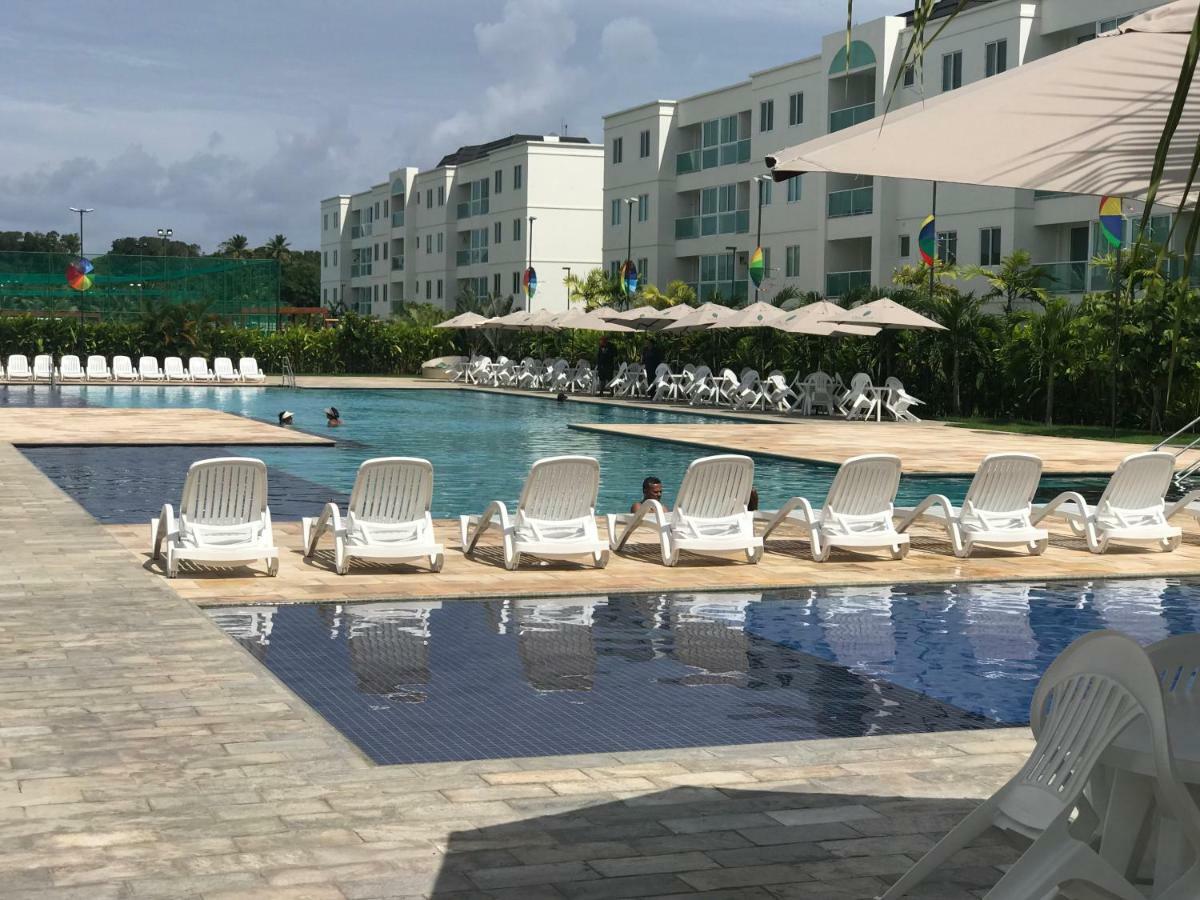 Flat Excelente Em Porto De Galinhas Palm Village Acqua Frente Para As Piscinas Exterior photo