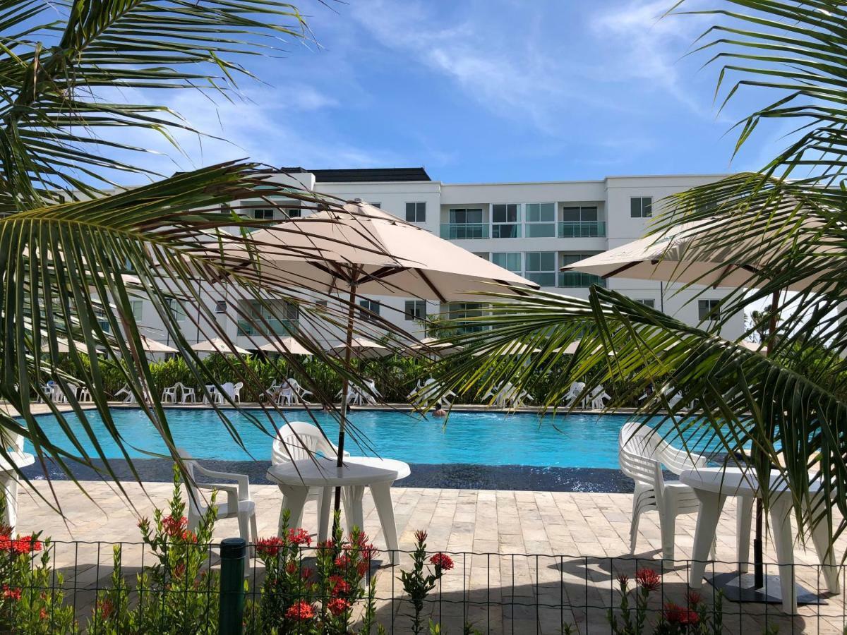 Flat Excelente Em Porto De Galinhas Palm Village Acqua Frente Para As Piscinas Exterior photo