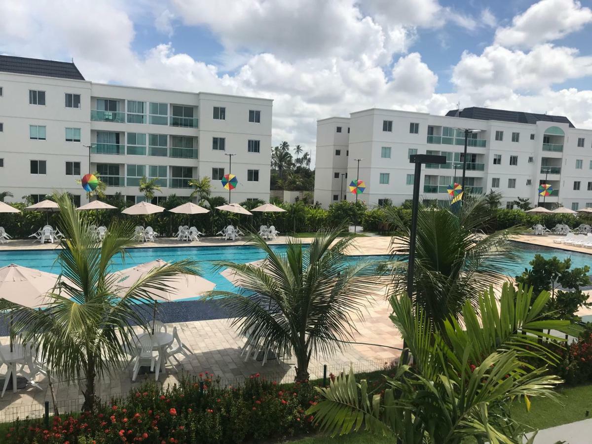 Flat Excelente Em Porto De Galinhas Palm Village Acqua Frente Para As Piscinas Exterior photo
