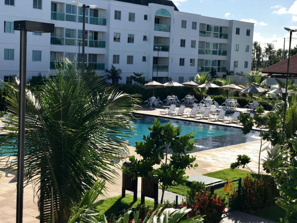 Flat Excelente Em Porto De Galinhas Palm Village Acqua Frente Para As Piscinas Exterior photo